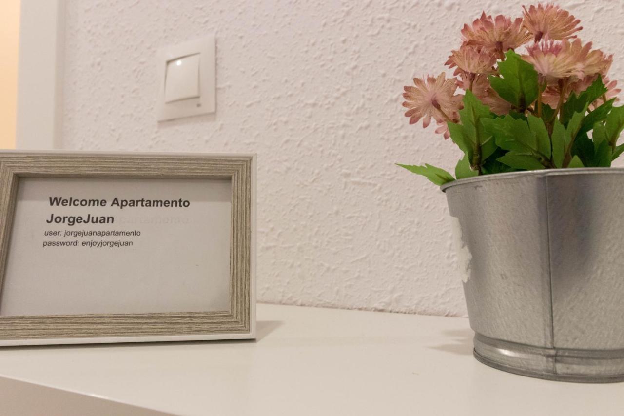 Alc - Jorge Juan, Acogedor Apartamento En El Centro De Alicanteアパートメント エクステリア 写真