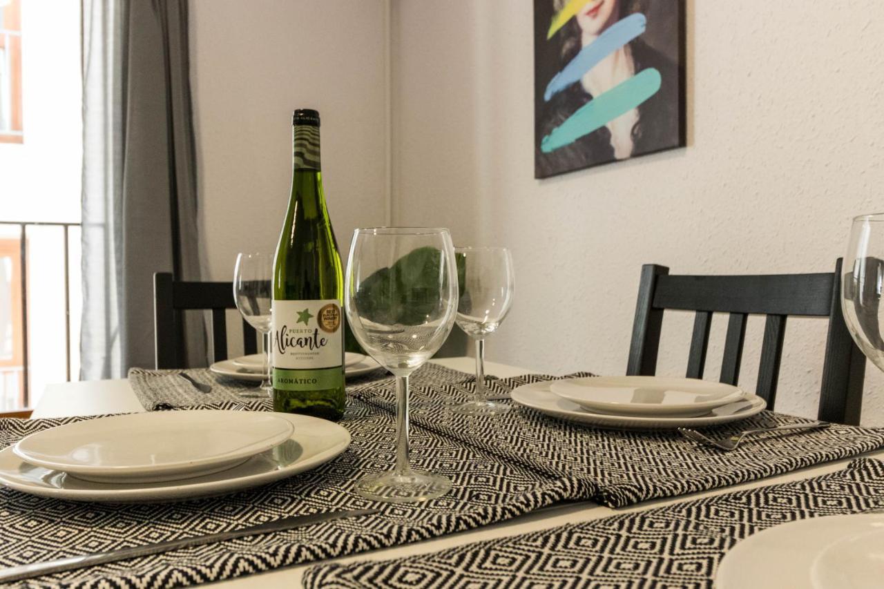 Alc - Jorge Juan, Acogedor Apartamento En El Centro De Alicanteアパートメント エクステリア 写真